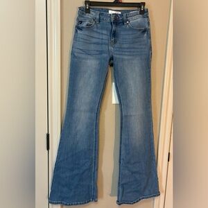 Kancan Women's Blue Flared Jeans